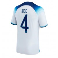 Dres Engleska Declan Rice #4 Domaci SP 2022 Kratak Rukav
